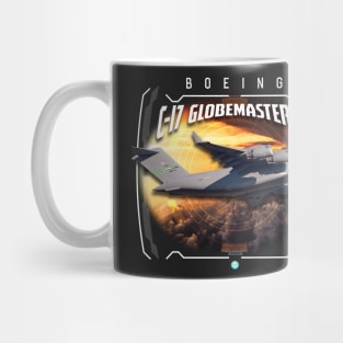 C17 Globemaster Airforce Pilot Gift Mug